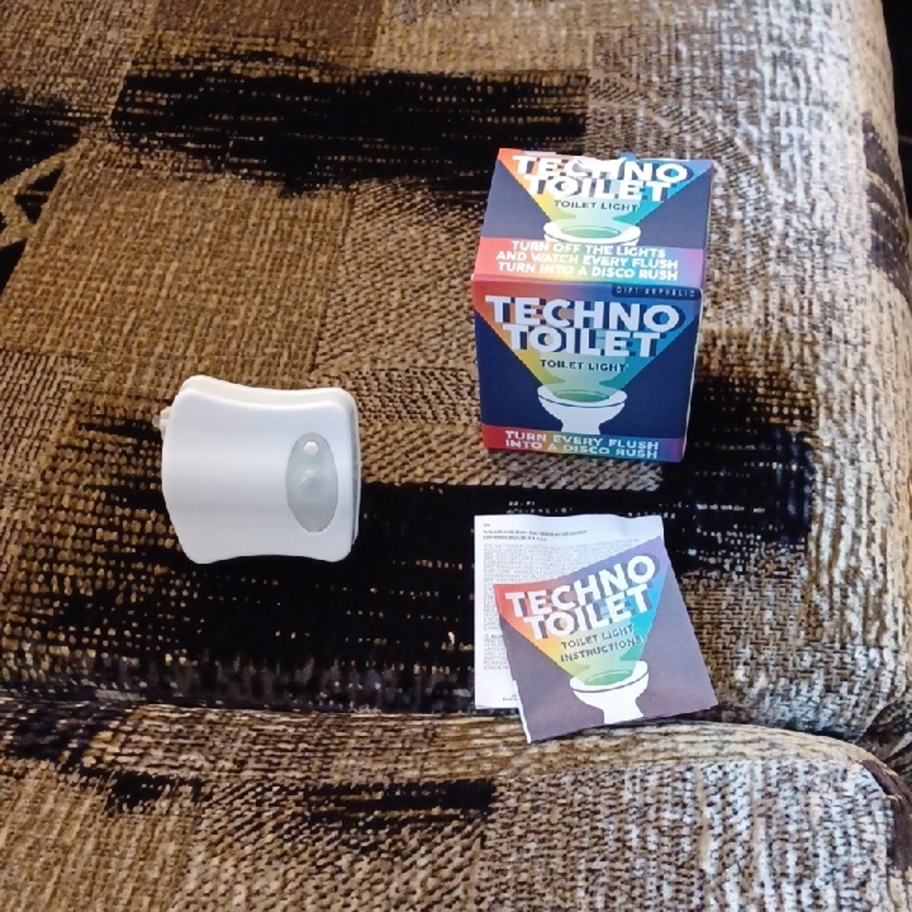 4/$60 New Techno Toilet Light